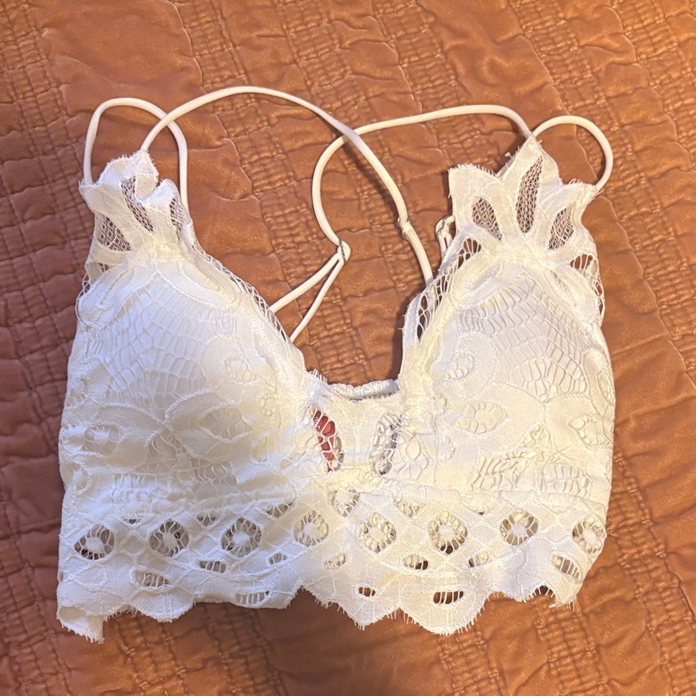 Dina Be White Lace Bralette